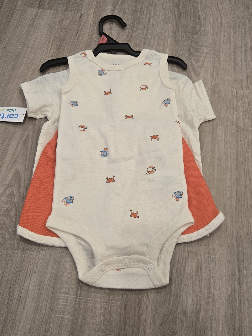 ☀️ Carter's Baby Boy 3-Piece Miami Beach Set NWT Multi Sizes 0-3M, 18M & 24M ☀️ - Picture 9 of 15